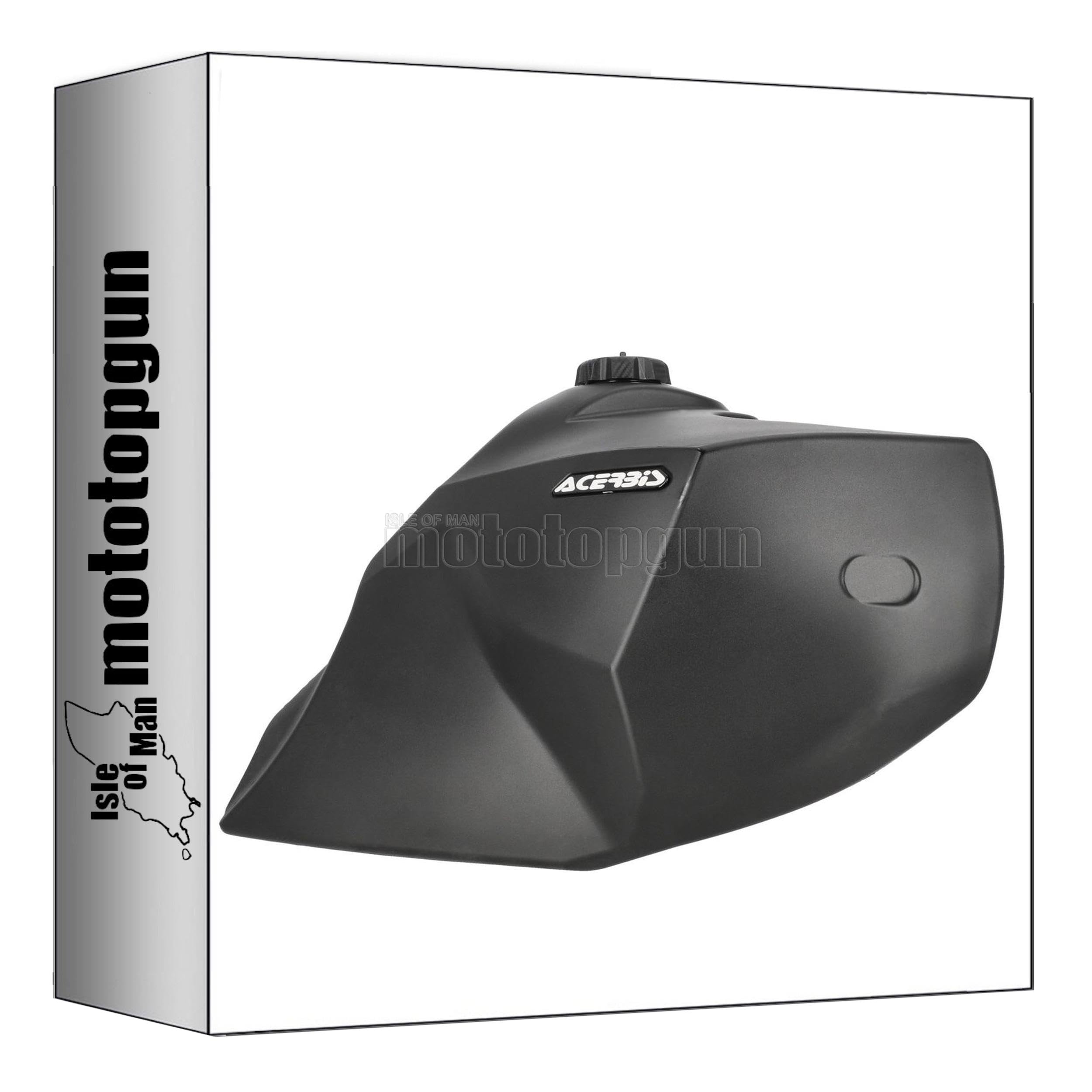 acerbis 0026603.090 reservoir noir compatible avec royal enfield himalayan 450 2024 mototopgun