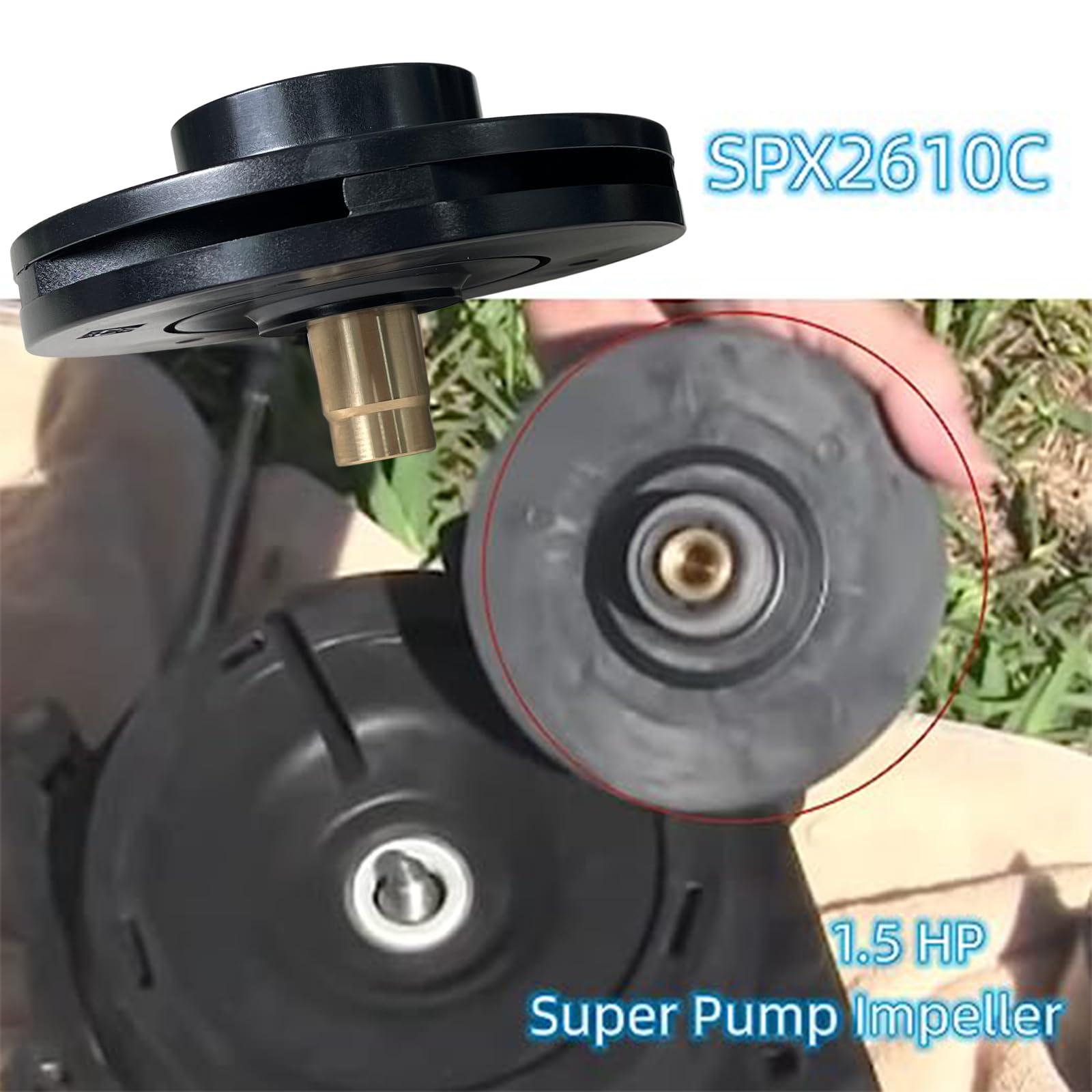 KOLEOLL SPX2610C SP2610C Impeller Compatible
