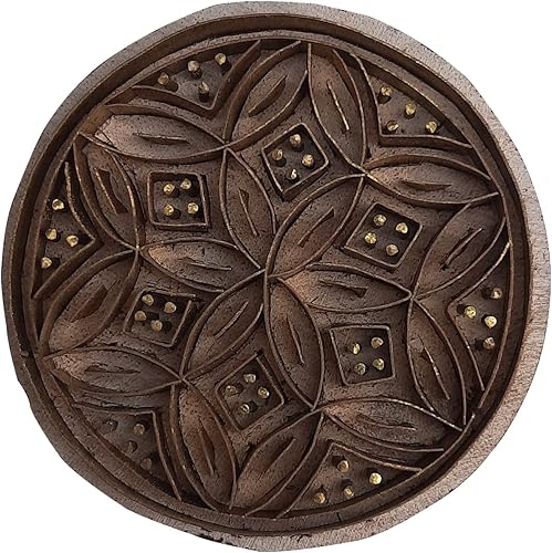 Miniatura 2 de Royal Kraft Sellos de madera de latón para impresión en bloques en arcilla, cerámica, tela BHBtag005