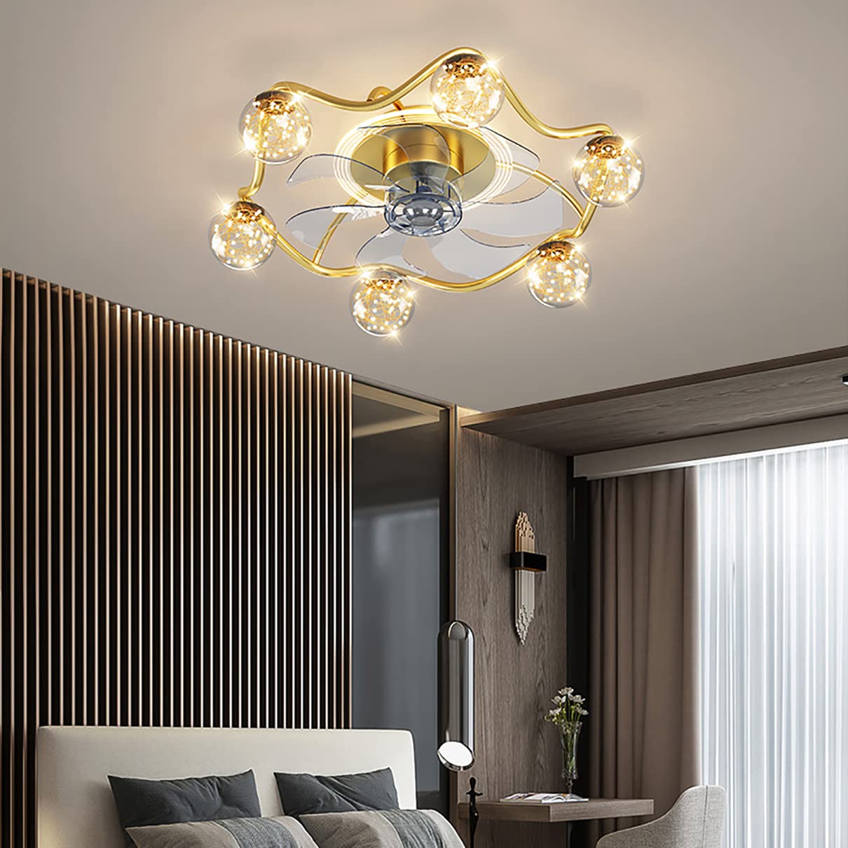 Ventilateurs silencieux pour chambre à coucher avec télécommande Myyingbin