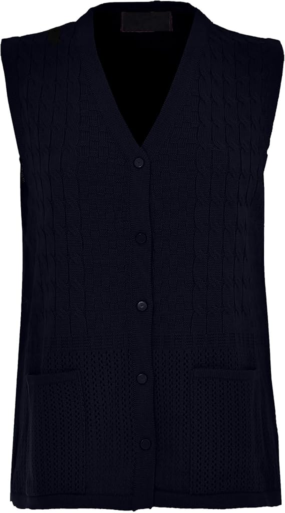 Gilet Sans Manches Femme Cardigan Femme Maan Store - Tricot