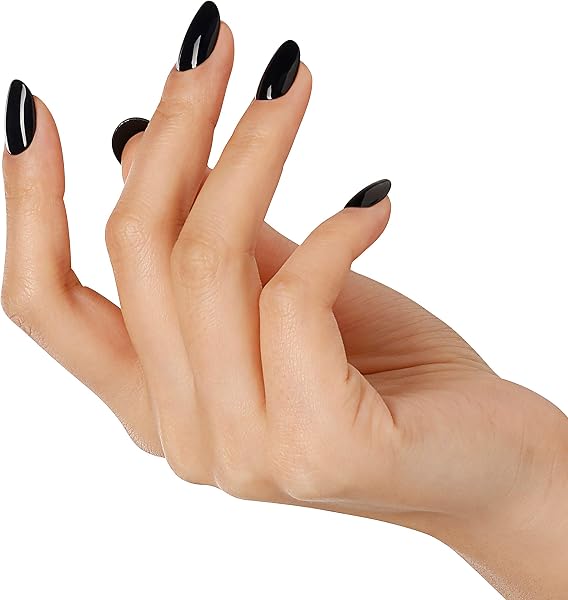 Bluesky Vernis Semi Permanent Noir Gel Ongle sous Lampe UV/LED Manucure à la Maison, Durabilité de 21+ Jours, Beaucoup de Couleurs Quotidiennes Disponibles, Noir, 10ml - 3