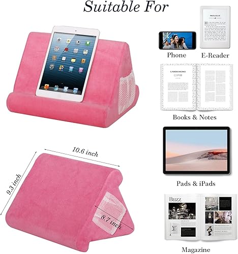 Miniatura 4 de Joinhome - Soporte de almohada para iPad, tableta, teléfono inteligente, soporte de apoyo multiángulos