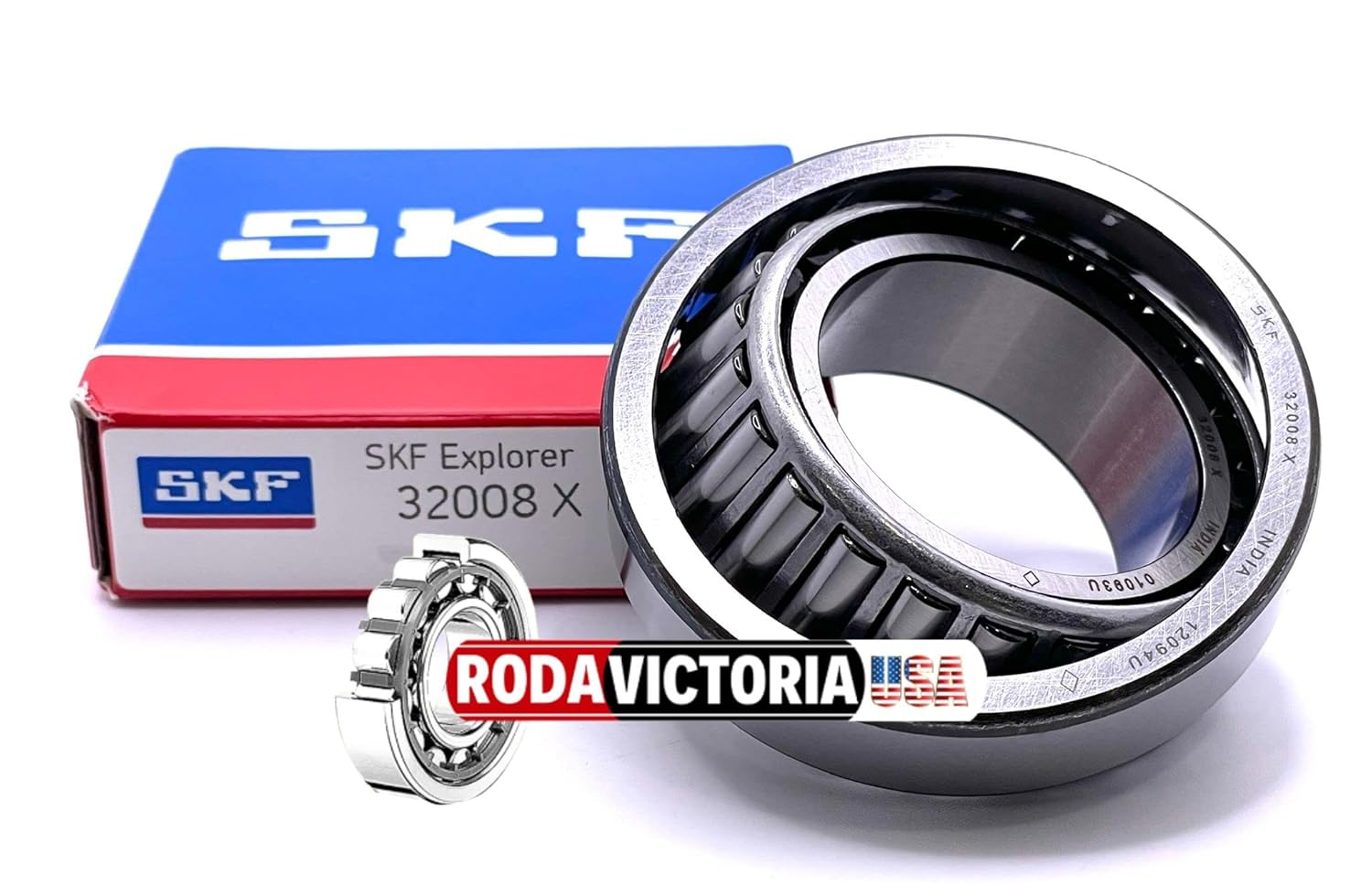SKF 32008 X/Q Tapered Roller Bearing 40X68X19mm Same Day Shipping!!!