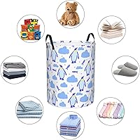 Vista 62 de Butterfly Laundry Hamper Large Collapsible Laundry Baskets with Handles Easy Carry Round Storage Basket Dirty Clothes Hamper Blanket Basket for