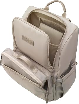 Moby Parent Pack Diaper Bag Backpack, Stylish & Practical for Parents On-the-Go, Holds All Baby Essentials, For Everyday Use & Travel (Dune)