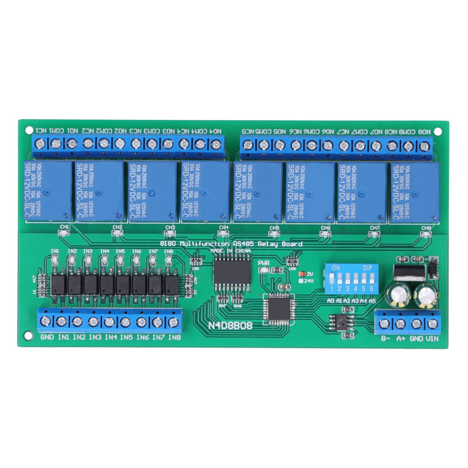 Buy Relay Module, RS485 Relay Module, 8 Input 8 Output Relay Module