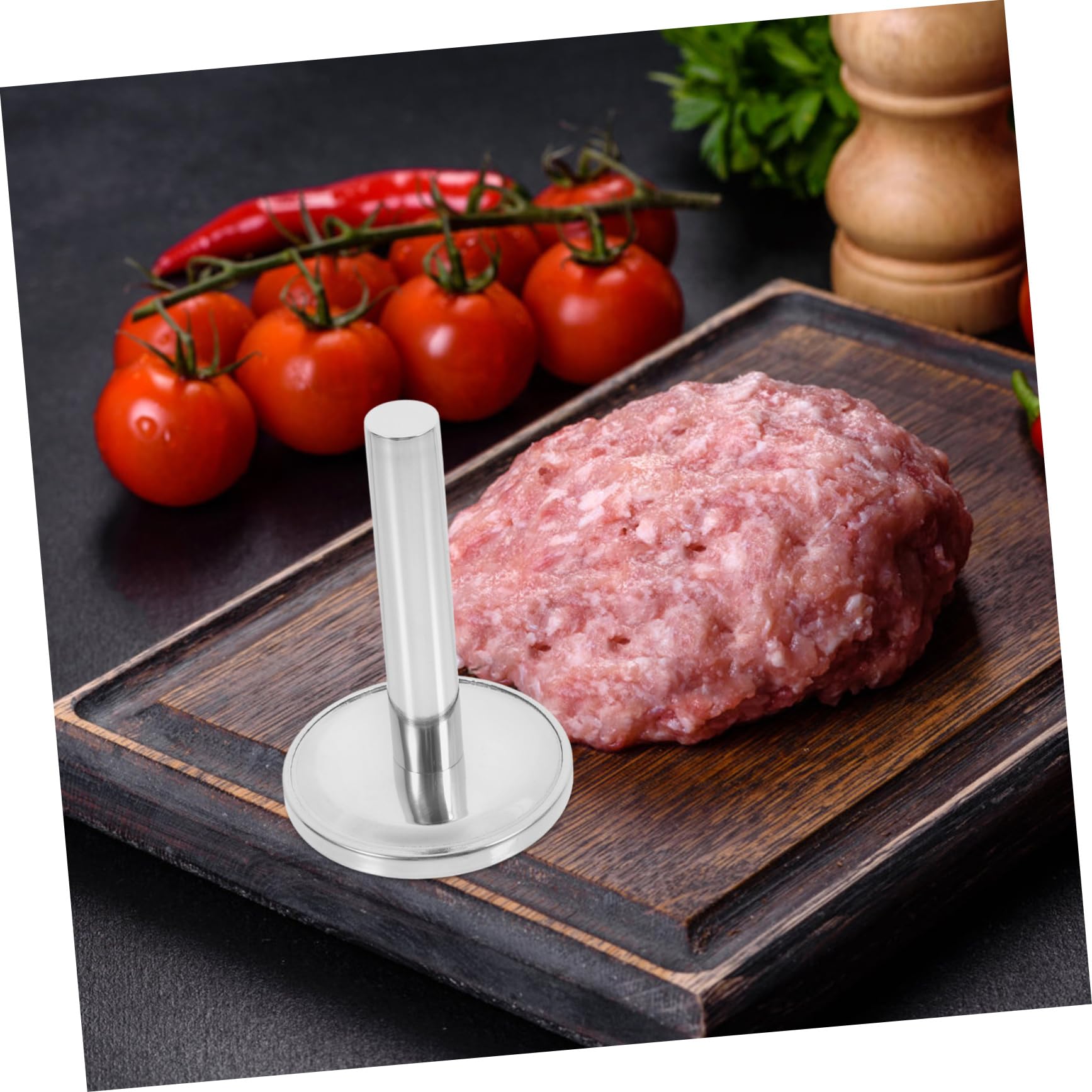 Mikinona Batticarne in Acciaio Inox 304, Mazza per Carne e Pollo