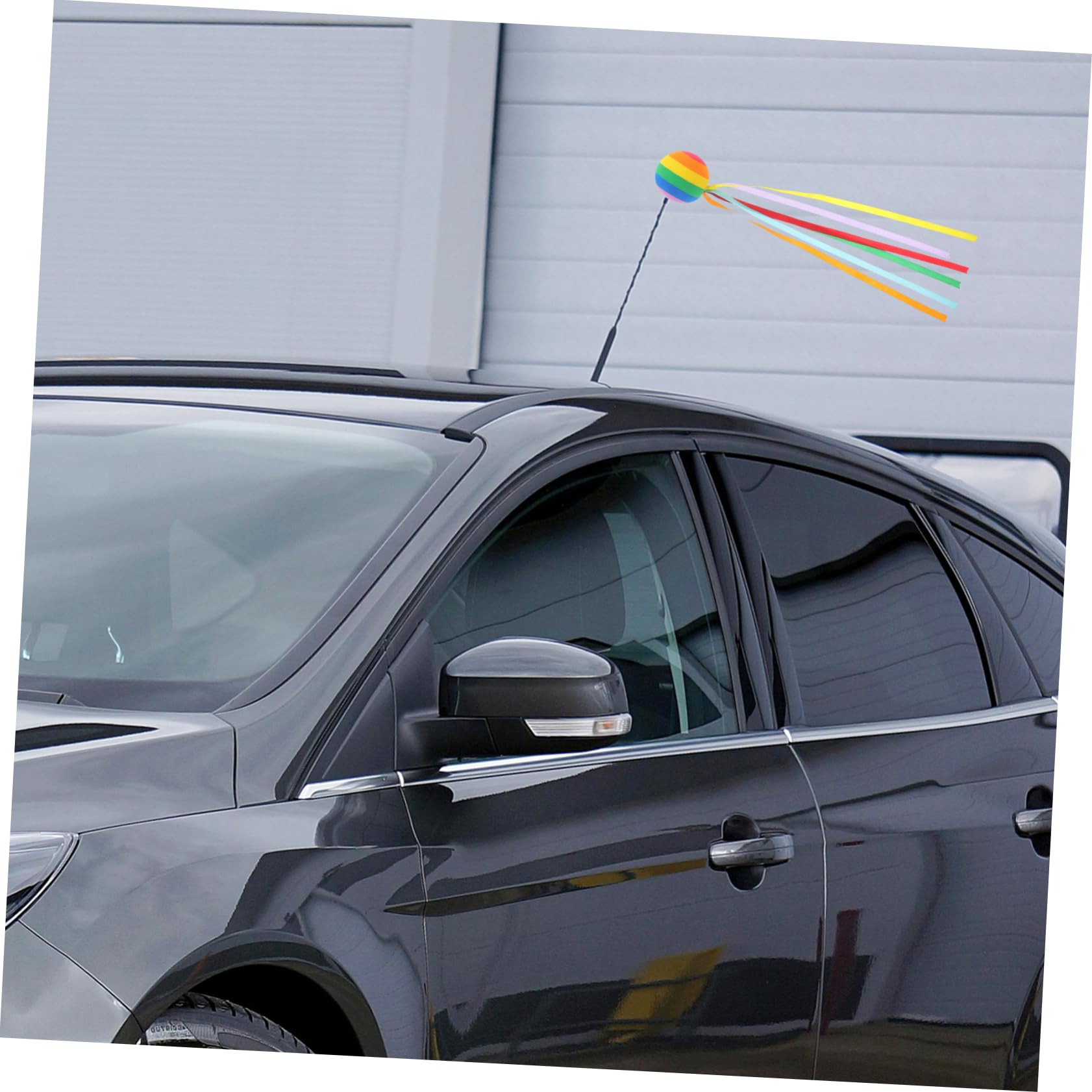 Amazon.co.jp: Anneome 車用アンテナボールとリボン付きアンテナ 