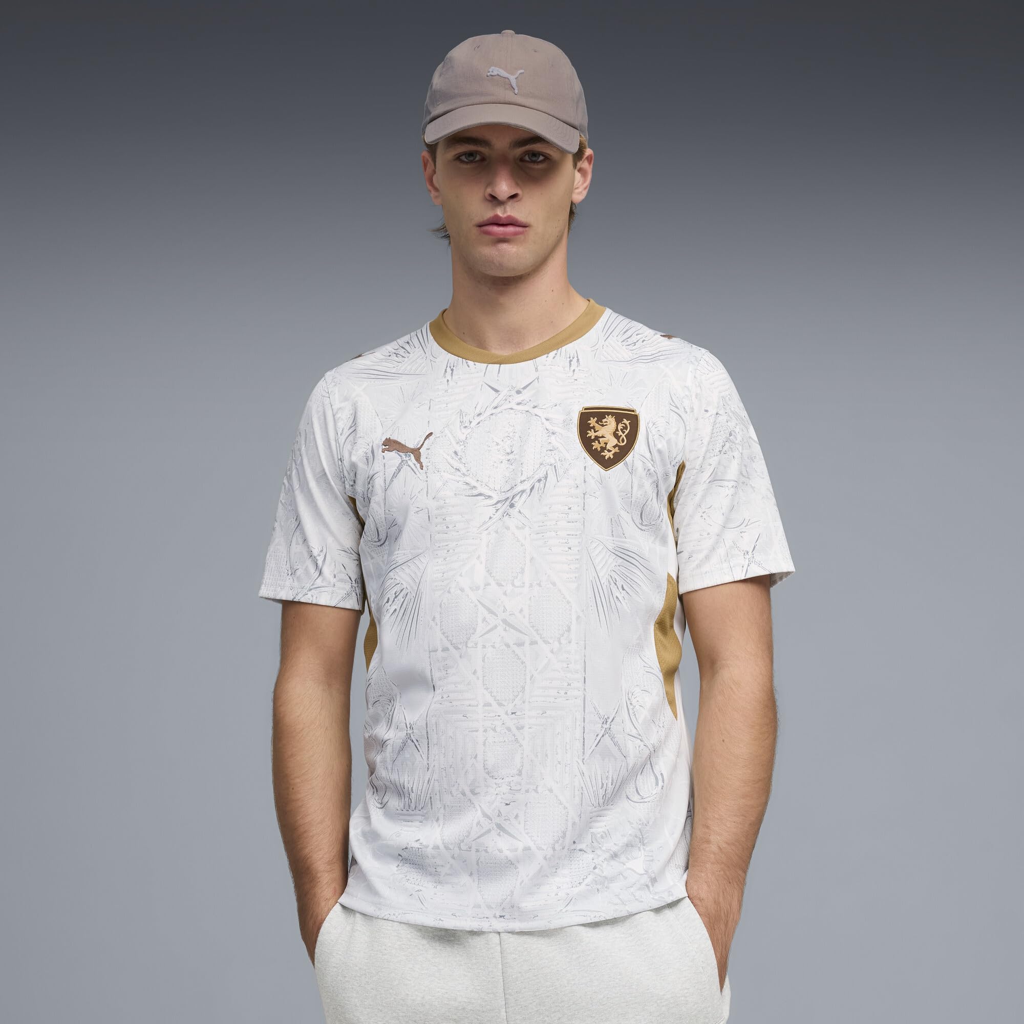 Puma Herren Czech Republic FA Away Jersey Replica Replica T-Shirt FA Away aus der Tschechischen Republik (1er Pack)