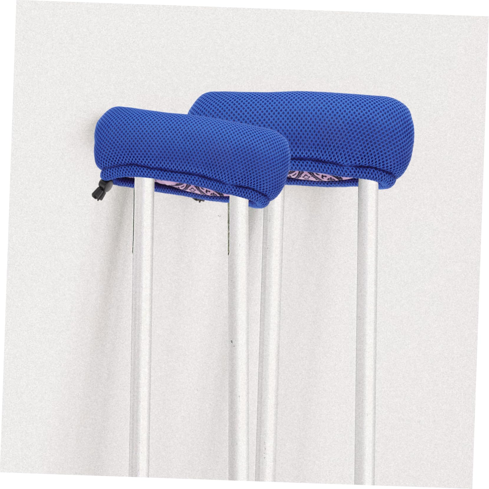 Almohadillas para Muletas Axilares 1 Par Algodón Esponja Azul