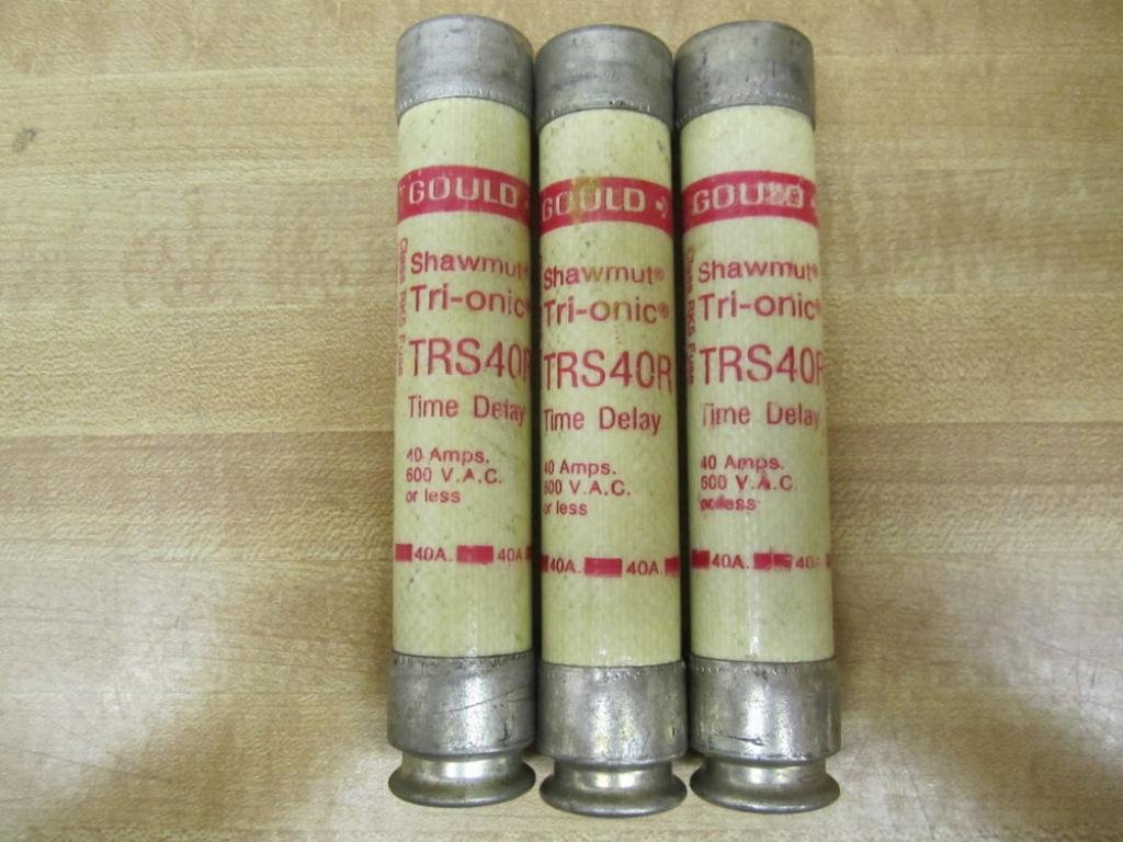 Gould Shawmut Ferraz Trionic TRS40R Fuse TRS40R (Pack of 3)