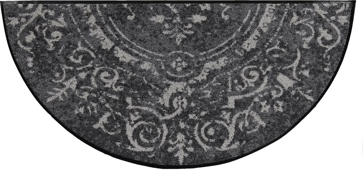 Salonloewe Teppich Amira Grey I Schmutzfangmatte & Fußabtreter für Innen 42 x 85 cm