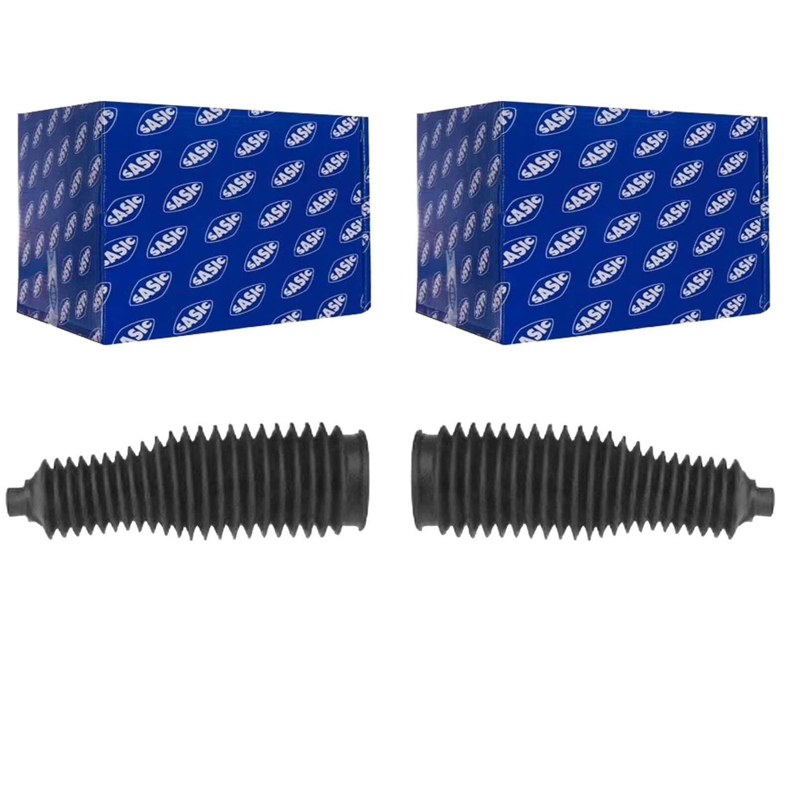 2x Sasic Faltenbalg Lenkmanschette Satz | 2x 2750007 passend für Jumper Ducato P