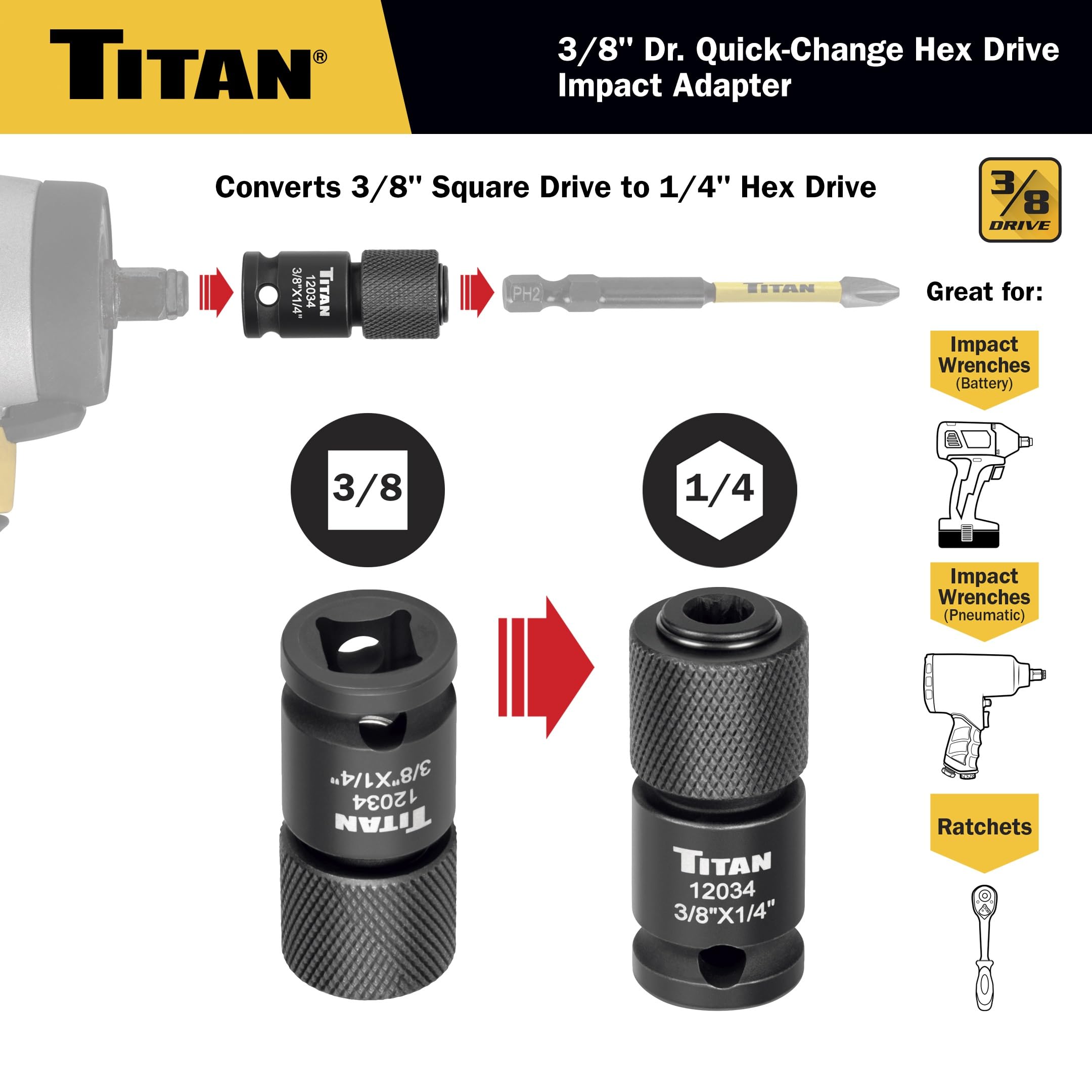 Amazon.com: Titan 12034 3/8