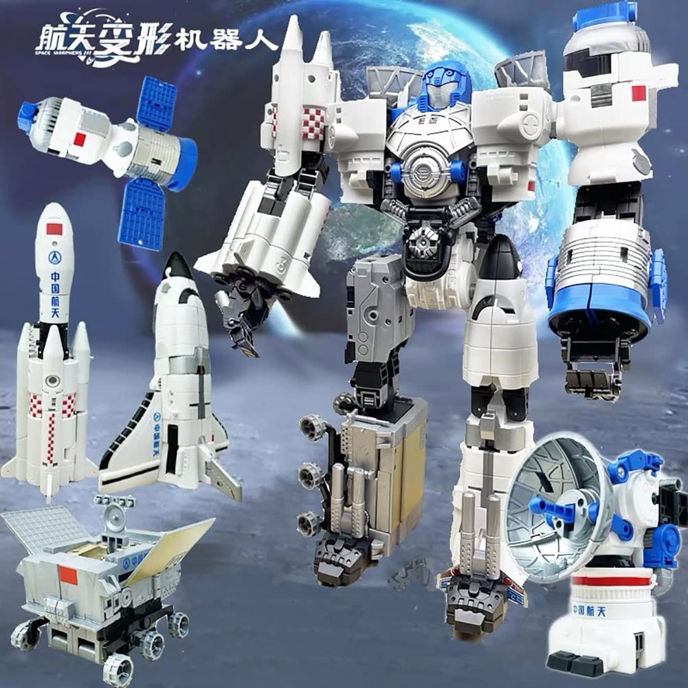 Amazon.co.jp: 航空宇宙変形、 in 1 ロボット/宇宙ステーション in 1