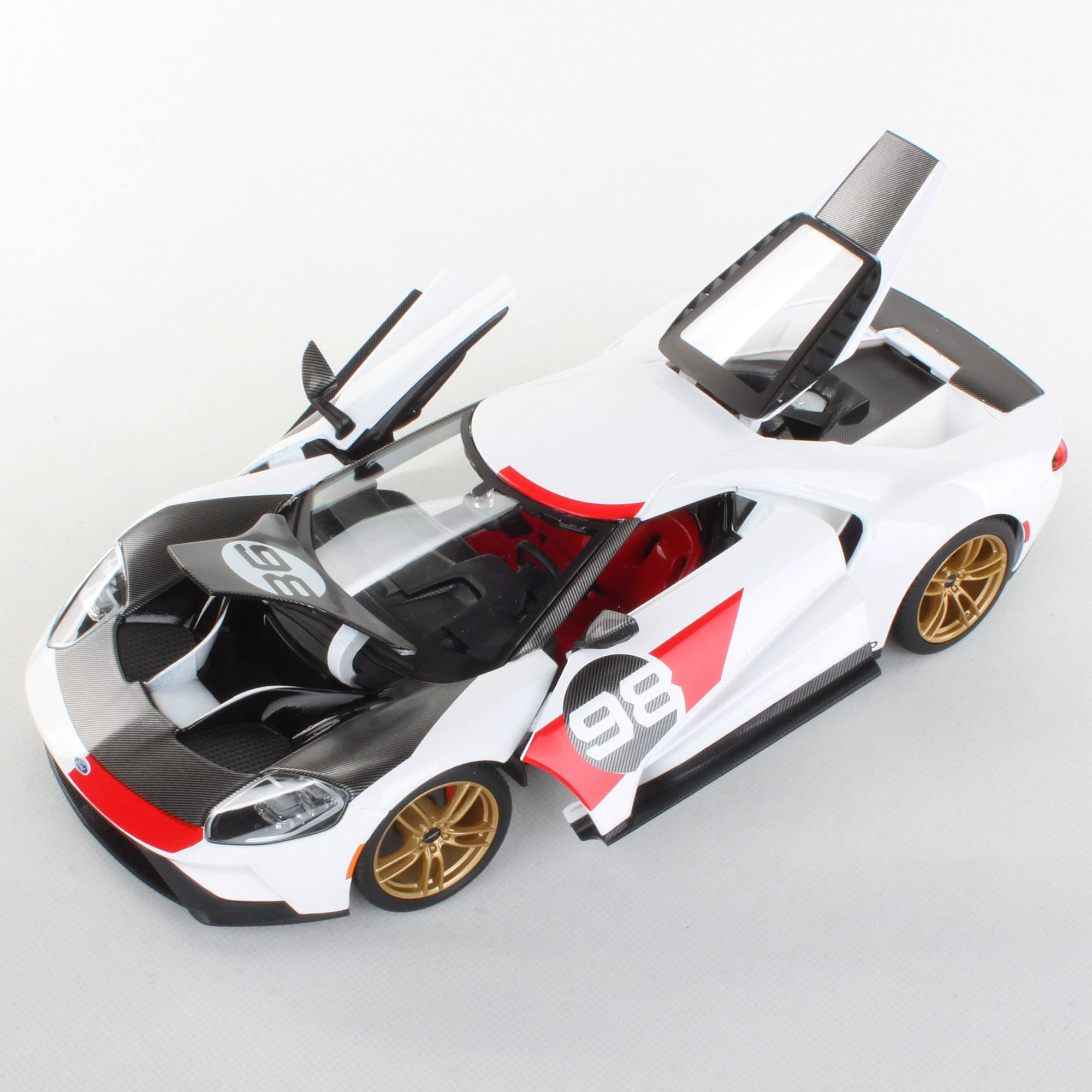 Amazon.co.jp: Maisto 1/18 Ford GT Heritage Edition 2021 Ford GT