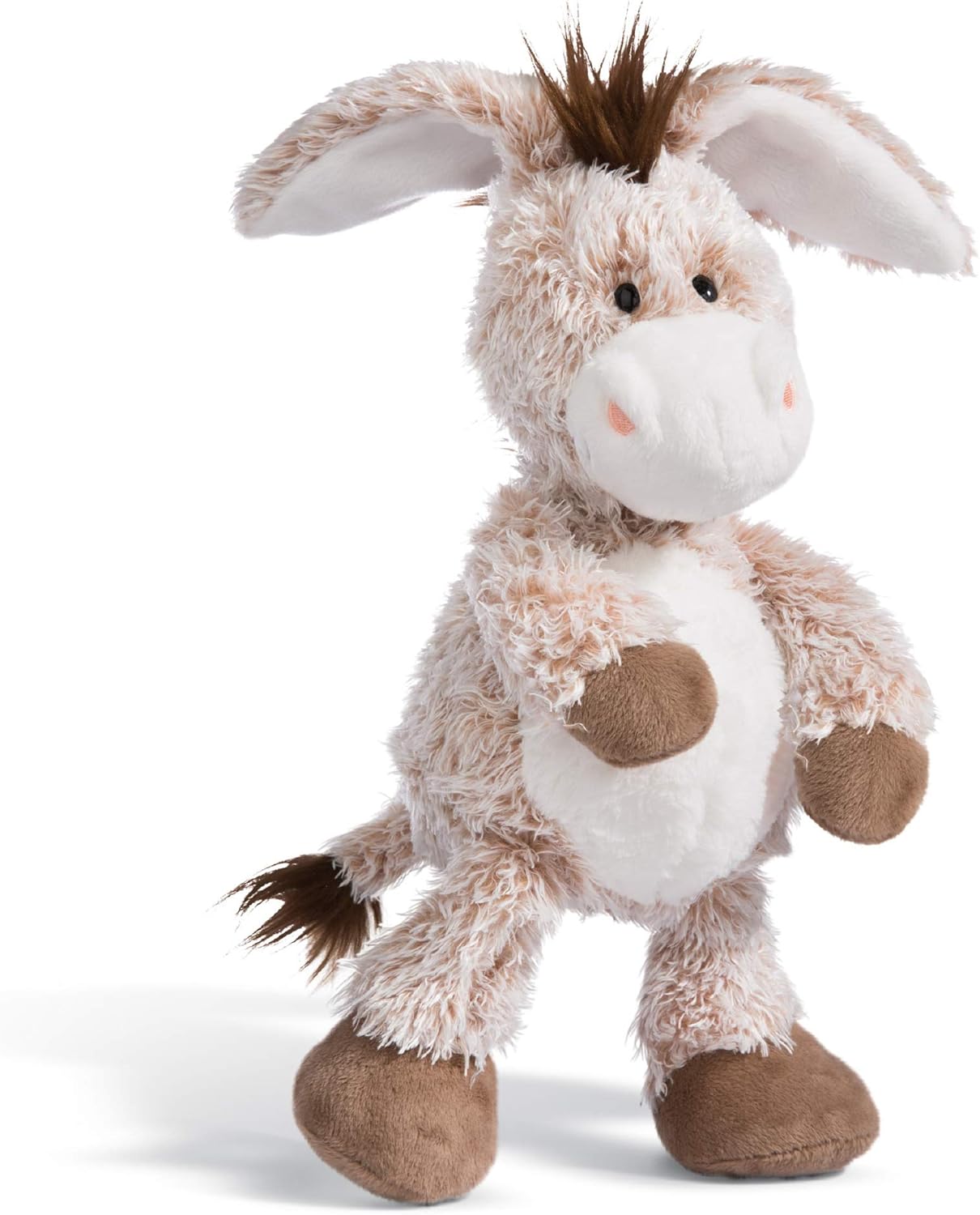 Nici 44936 Cuddly Soft Toy Donkey, Plush, 50cm, Beige : Amazon.co.uk ...