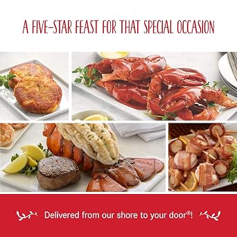 Lobster Gram 2 pounds Colossal North Atlantic Sea Scallops