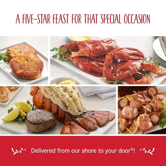Lobster Gram 2 pounds Colossal North Atlantic Sea Scallops