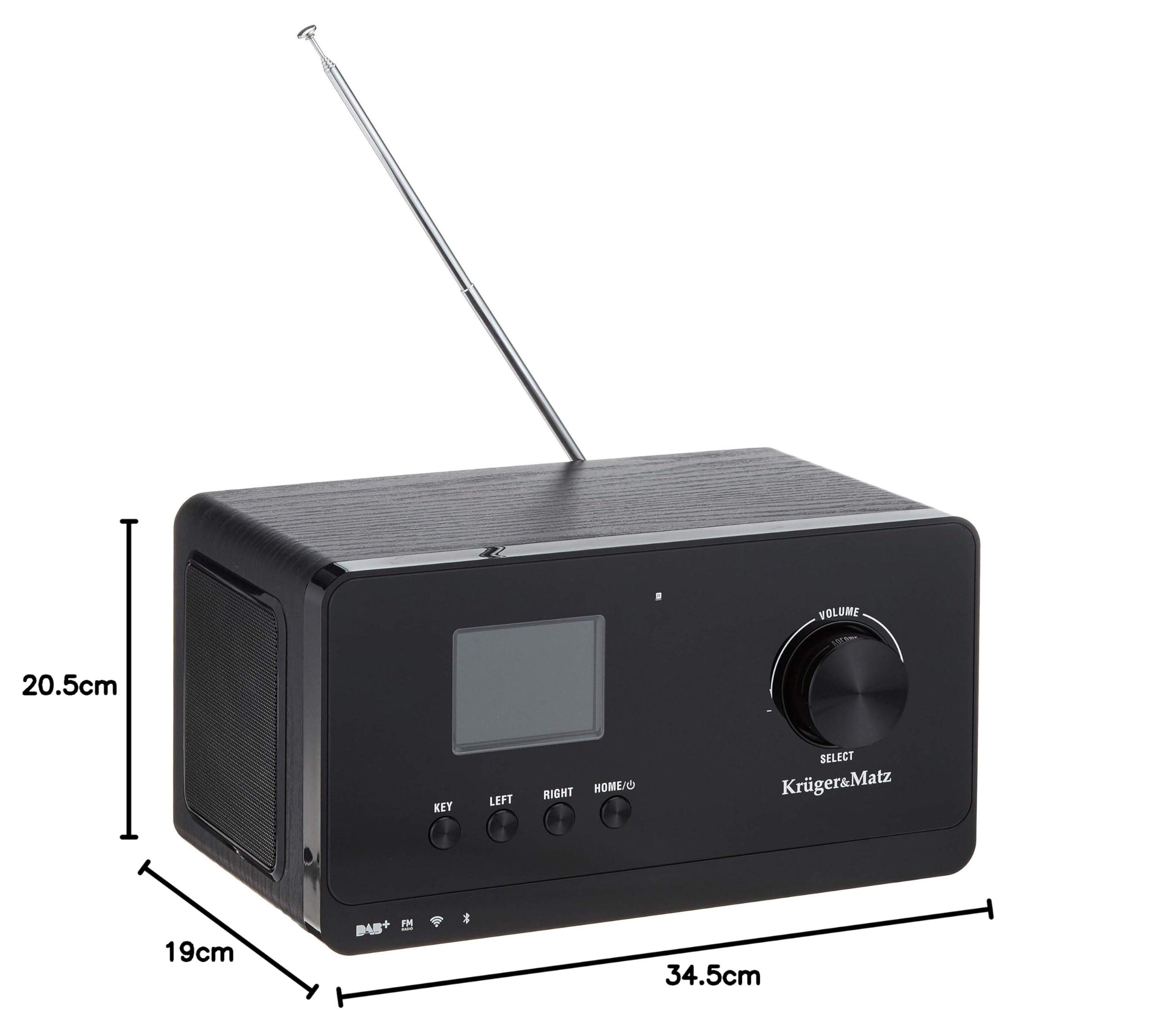 Radio internetowe Kruger&Matz BT, FM DAB+