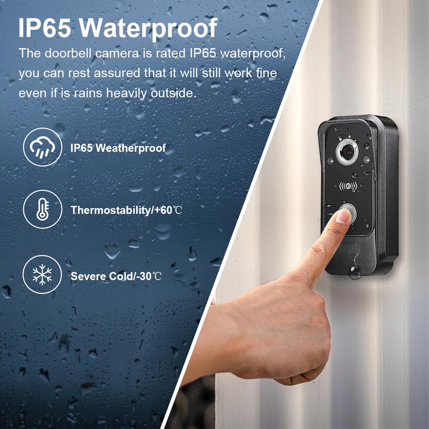 2 Wired Video Doorbell Apartment Intercom System, 7 Inch Full Touch Monitor,1080P Doorbell Camera, TY WiFi Smart Home Video Intercom Door Phone Kits, NFC Unlock, Night Vision 120° for Home