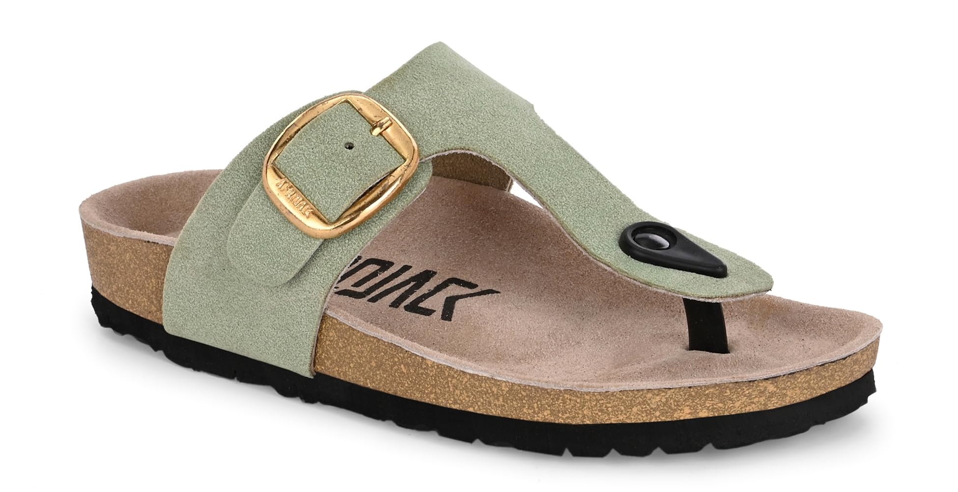 Womens Suede Sandals Outdoor Casual Sandals for Trekking Walking Hiking Comfortable (sw790)