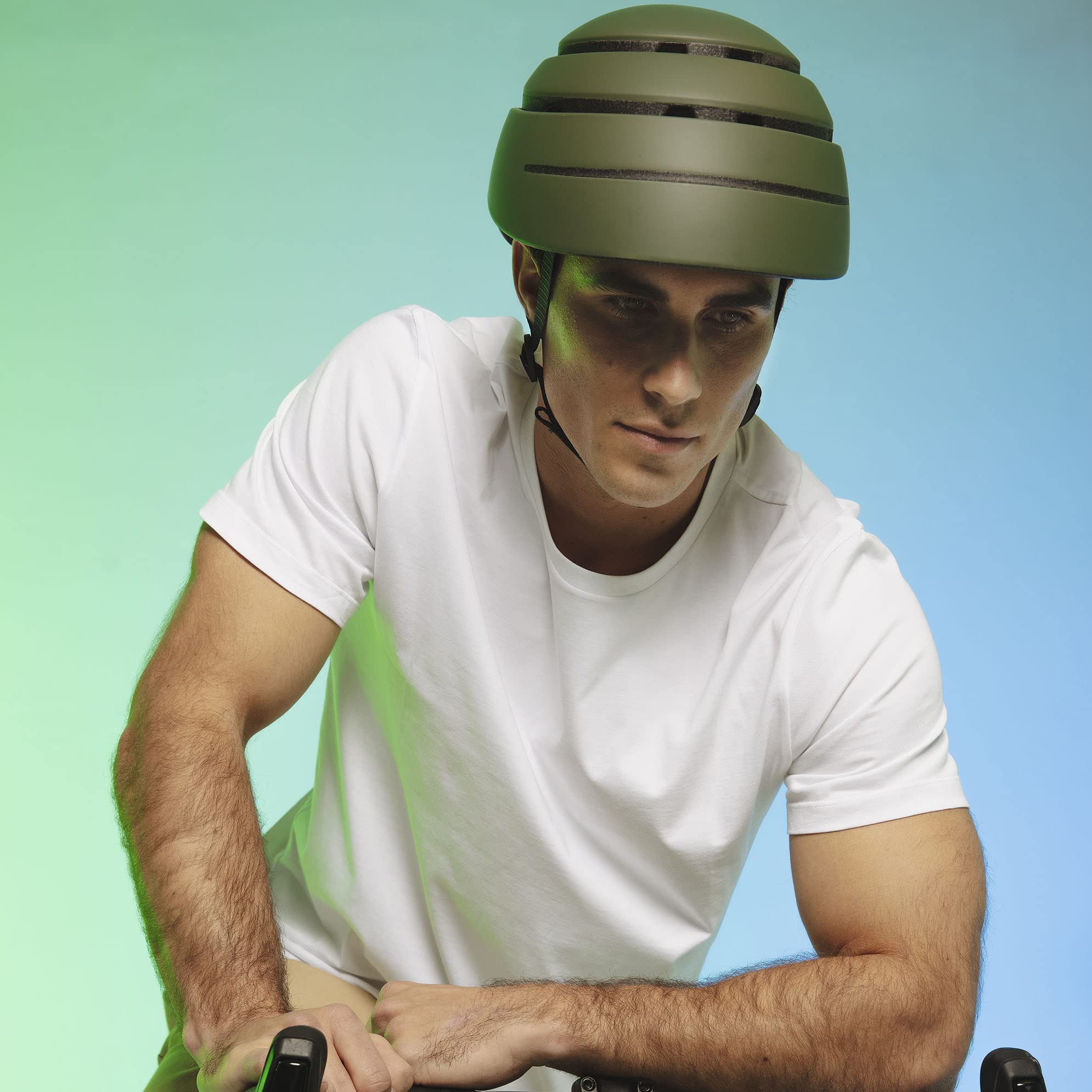 CLOSCA Casco pieghevole per bicicletta e monopattino elettrico omologato unisex adulto
