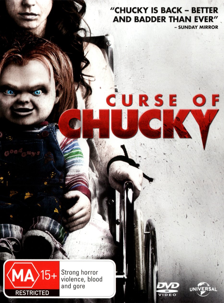 Largometraje de terror Curse of Chucky DVD importado para coleccionistas de cine