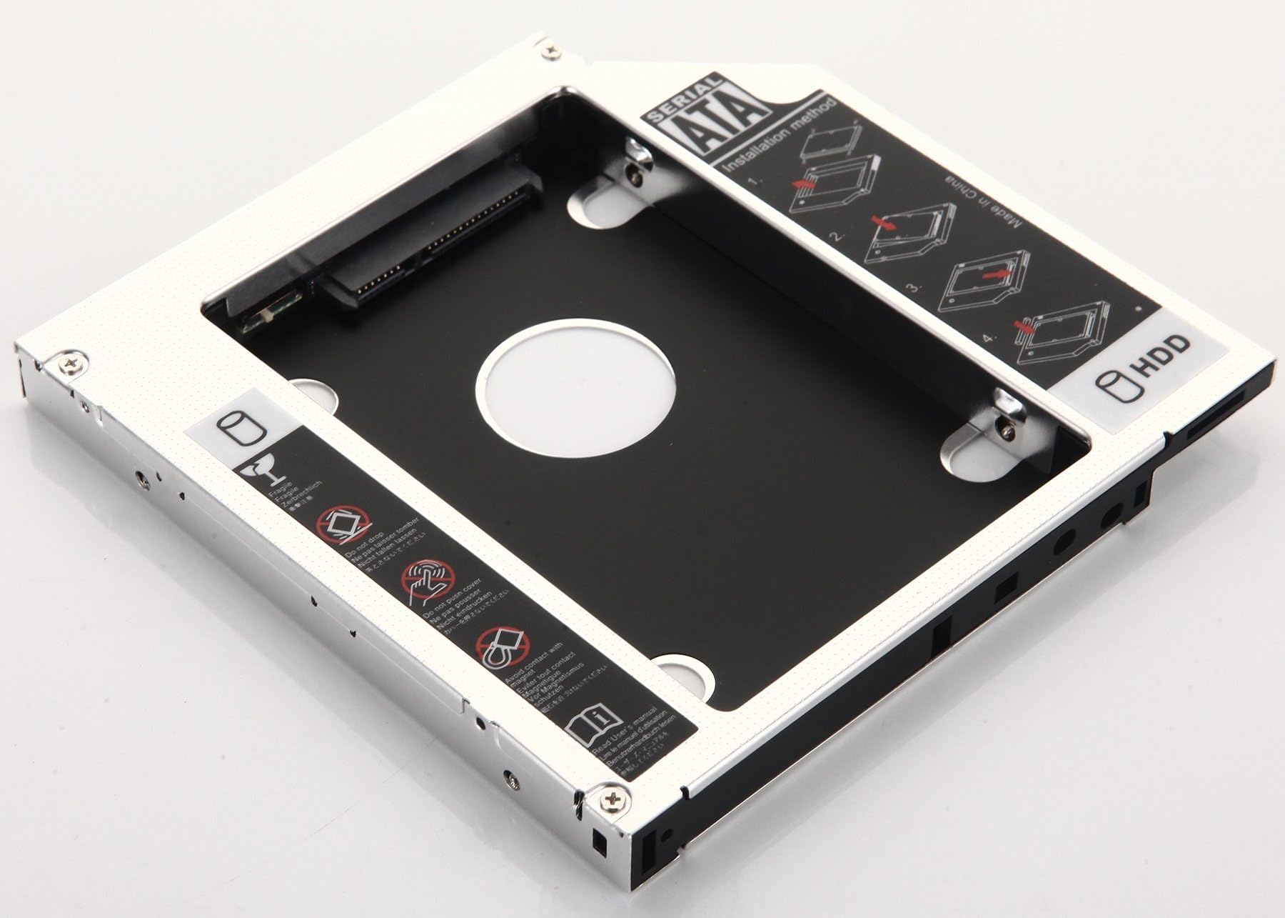 DY-tech2nd Hard Drive HDD SSD Caddy For ASUS N56VZ N56VZ-DS71 N56VZ-ES71 N56JN re UJ8E1