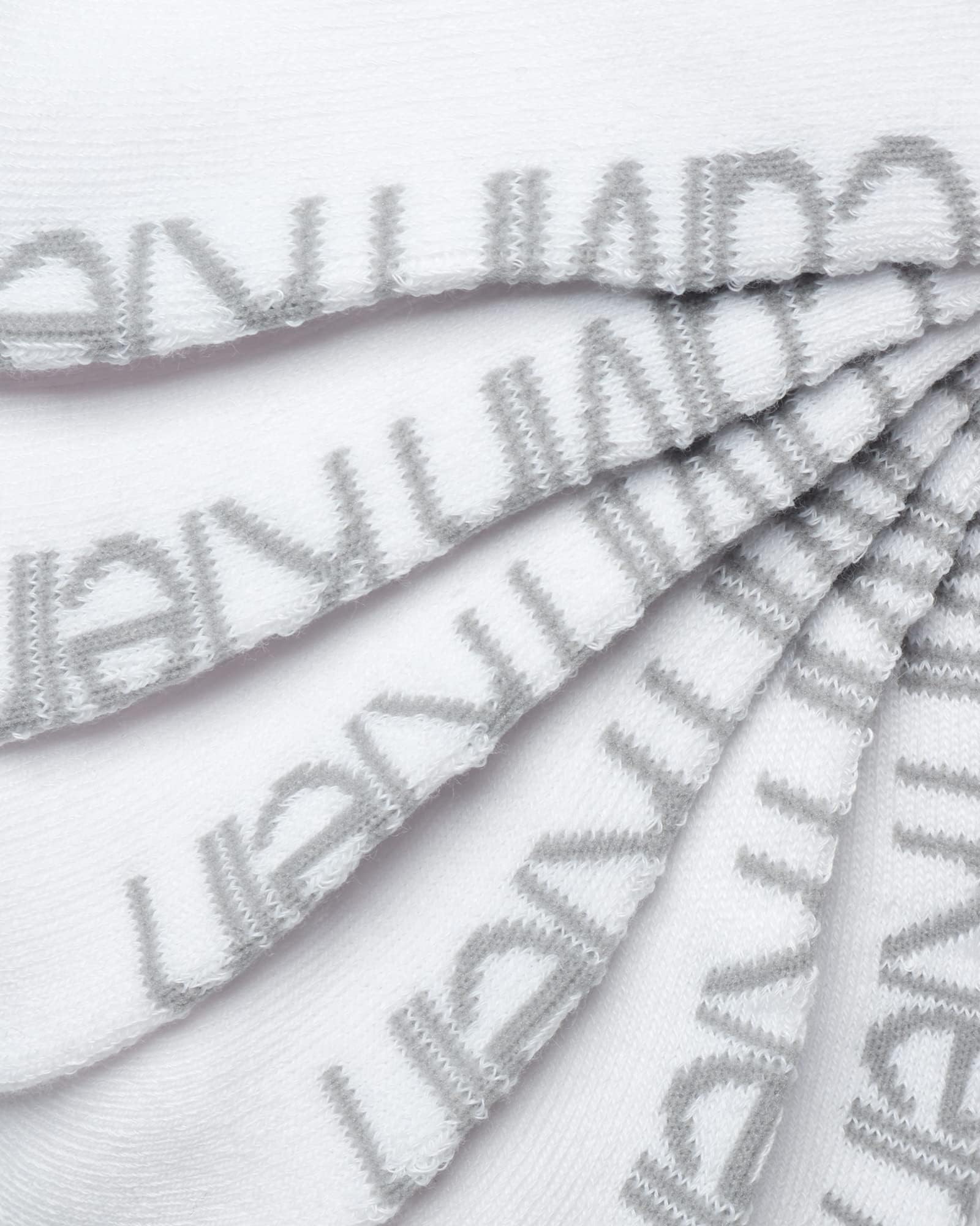 Calvin Klein Calcetines invisibles para mujer, paquete de 6 calcetines atléticos de mezcla de algodón de corte bajo para mujer, ligeros, acolchados y cómodos