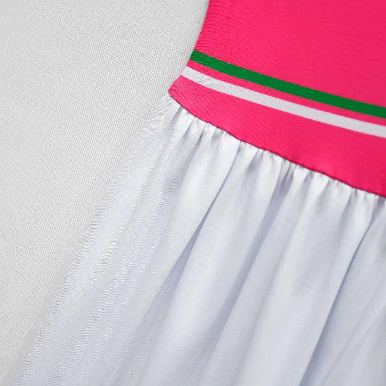 Miniatura 6 de Vestido de animadora para niñas con lazo para el pelo y pompón de animadora