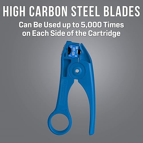 Miniatura 6 de Jonard Tools UST-125 COAX Herramienta de pelado para cables RG59, RG6, N48, RG7, RG11 con tope de cable