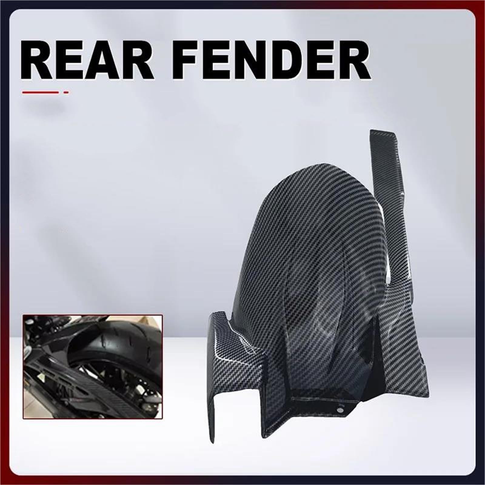 Moto Parafango Posteriore Per Ninja 400 2018 2019 2020 2021 ABS Splash Guard Copertura Carena