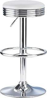 American Dining Bar Stool White