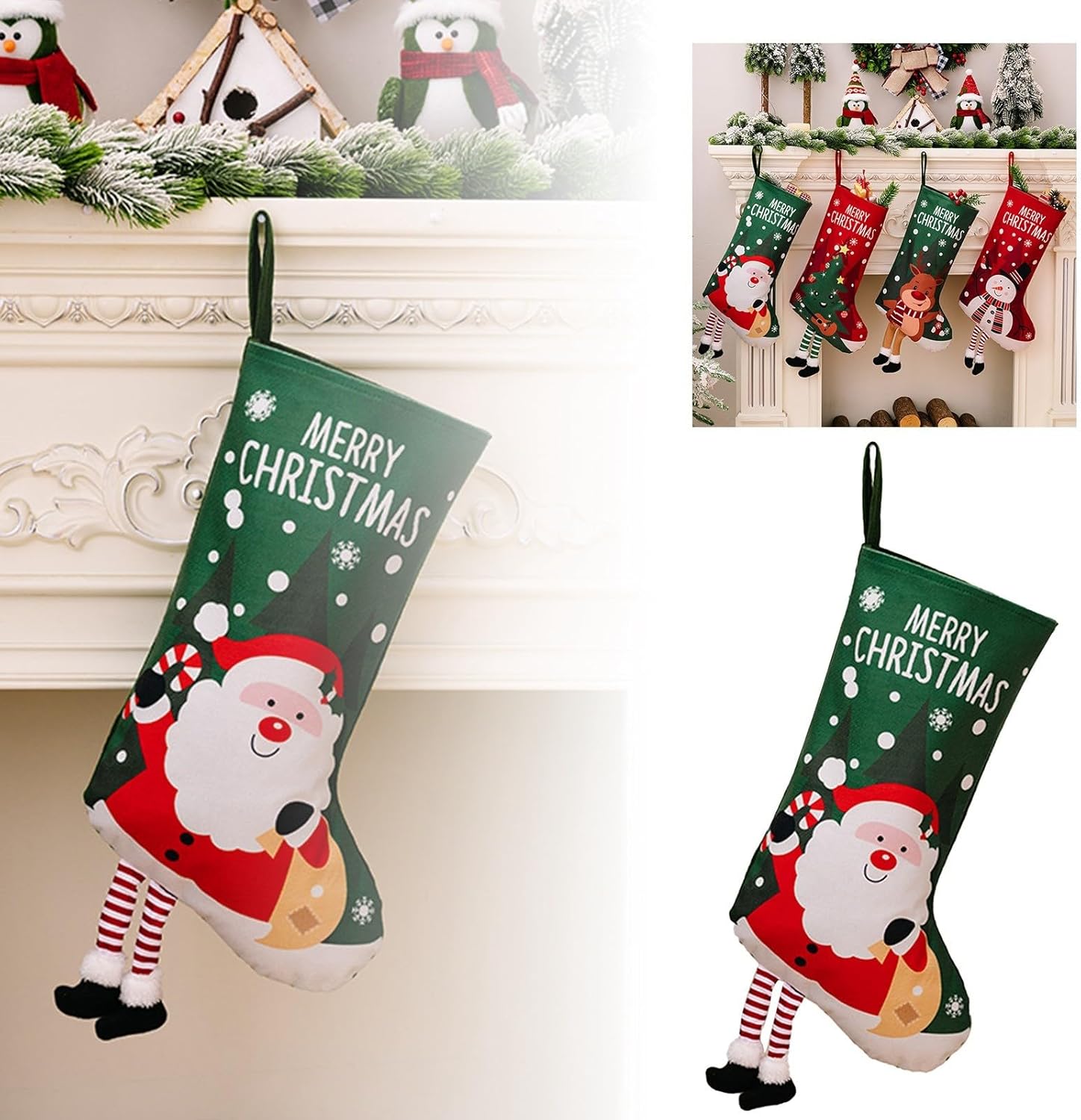 Christmas Hanging Stockings, Christmas Tree Hanging