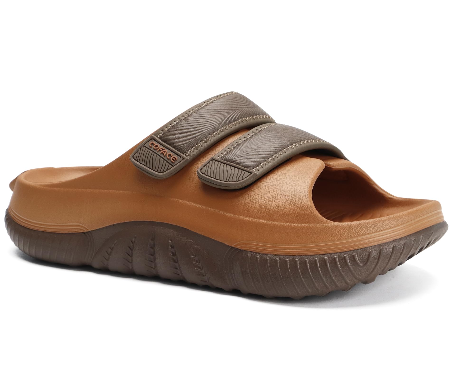 COFACE Mens Recovery Sandals Adjustable