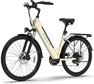 ZDZA Electric Bike for Adults, 1000W Peak Motor, 60 Miles 22Mph Electric Bike, 26