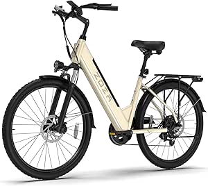 ZDZA Electric Bike for Adults, 1000W Peak Motor, 60 Miles 22Mph Electric Bike, 26