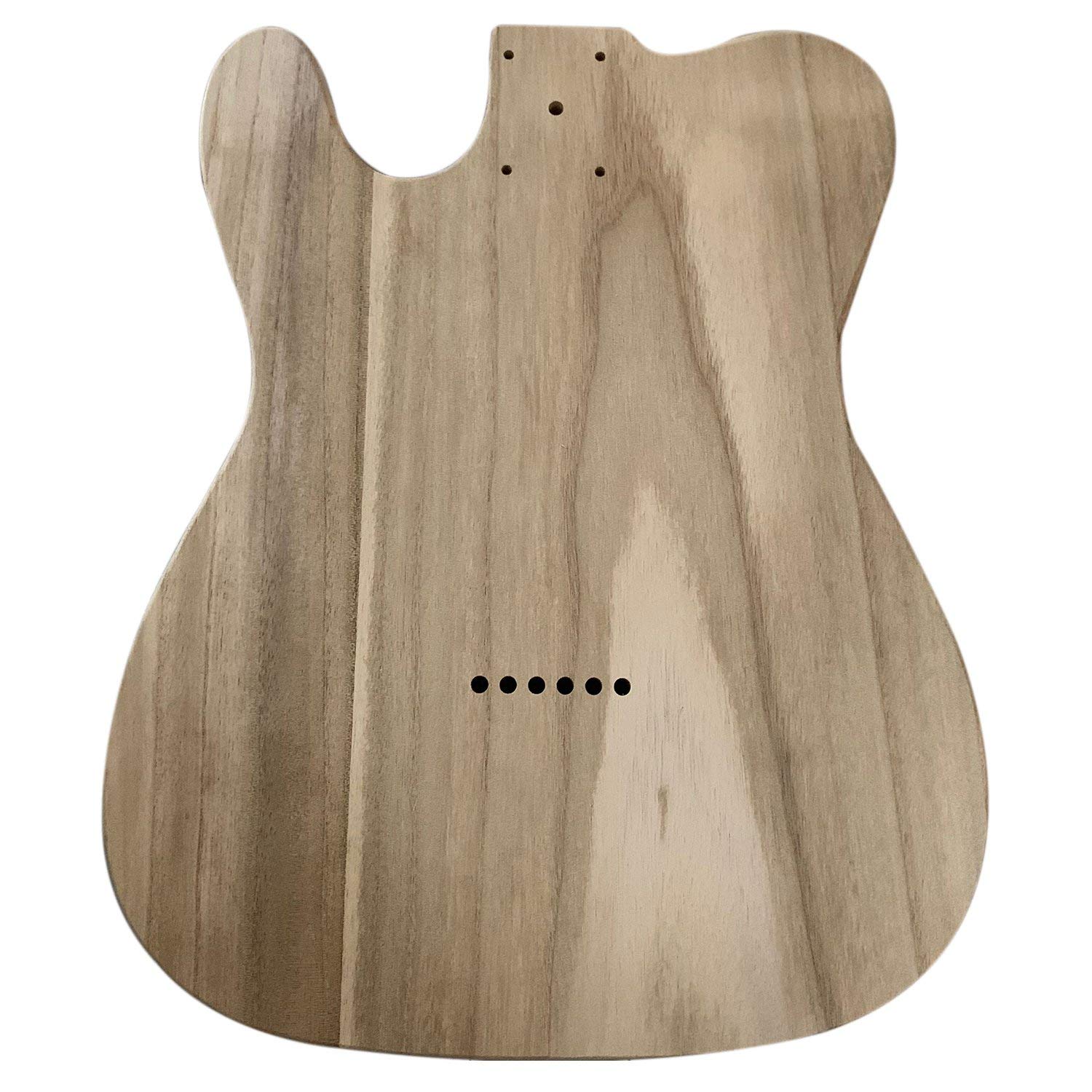 Korpus gitarowy Klon nasadka DIY Niedokończona gitara elektryczna Części zamienne do gitary elektrycznej TL