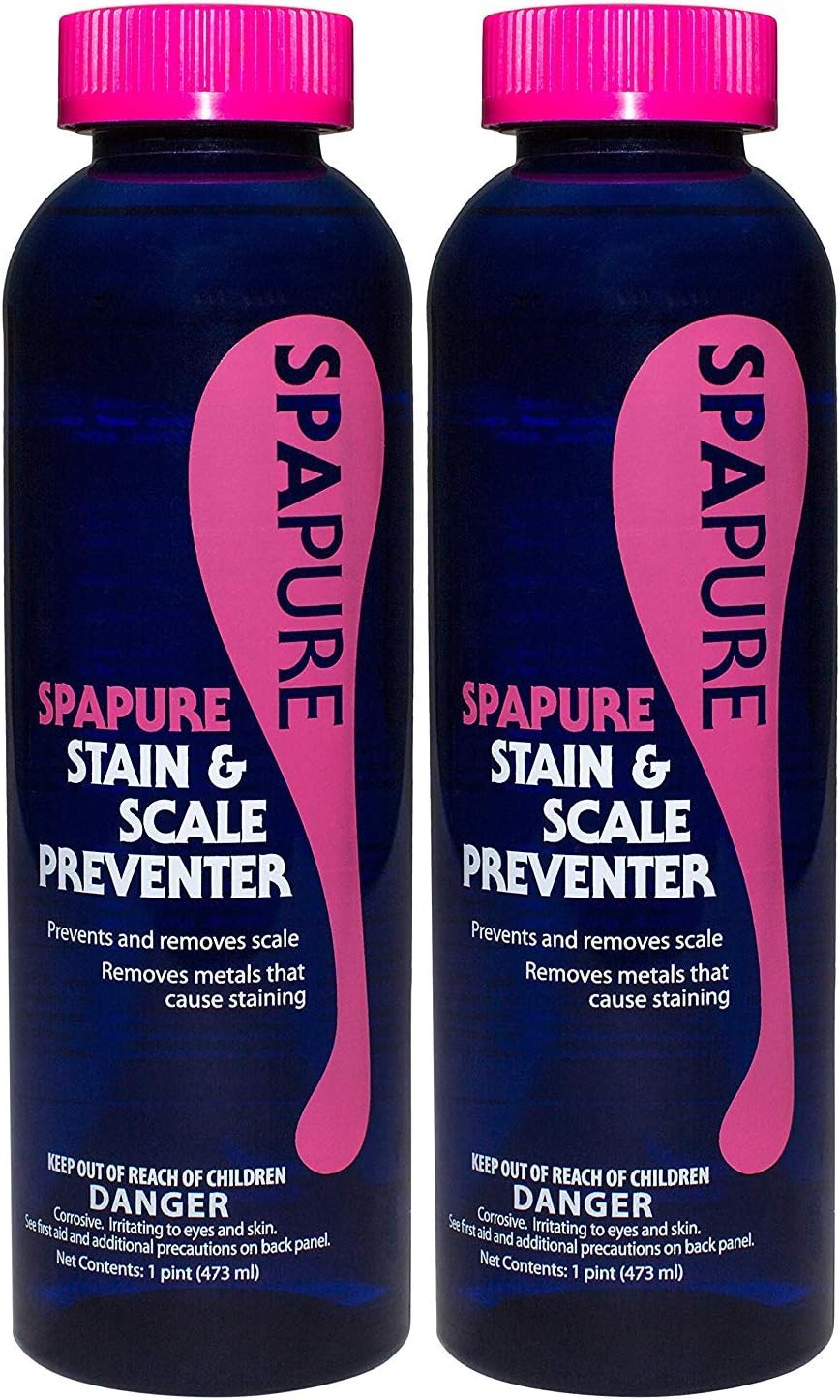 SpaPure Stain & Scale Preventer (1 pt) (2 Pack)