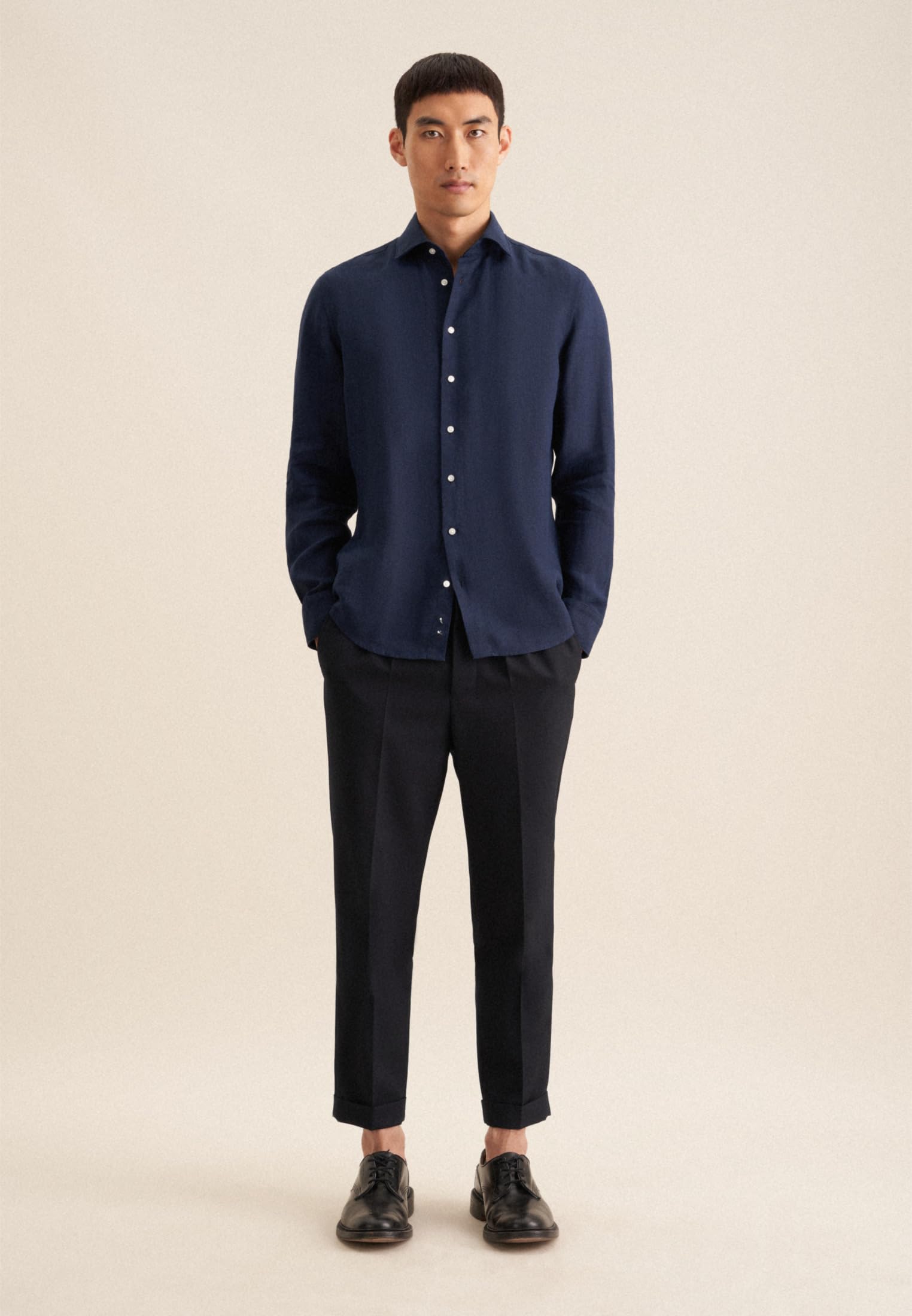 Seidensticker Herren Business Hemd Camisa para Hombre