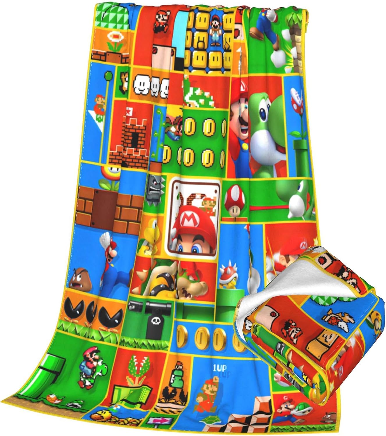 Game Blanket Anime Throw Blankets Flannel Cozy Soft