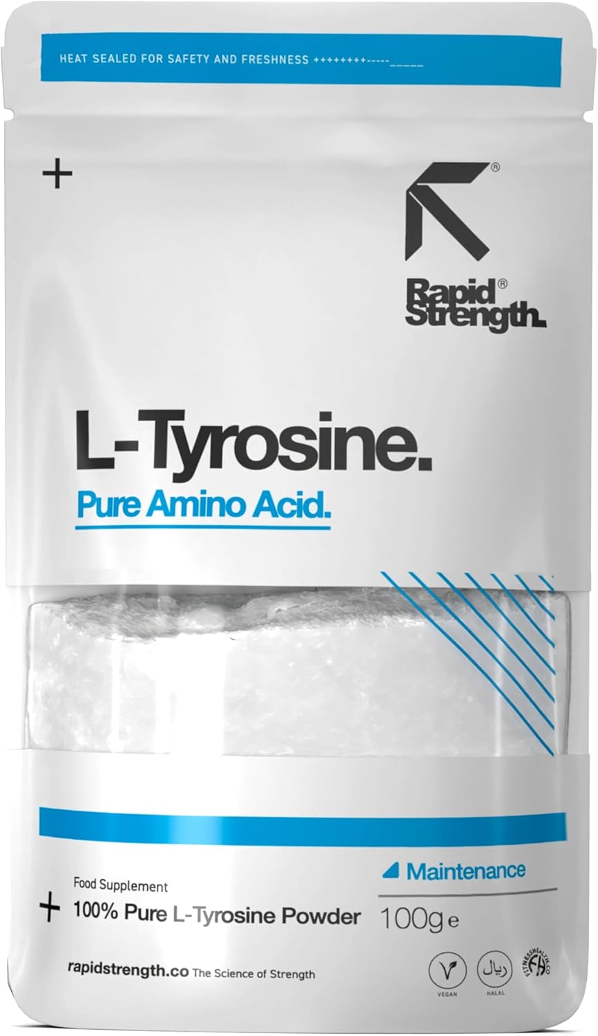 L Tyrosine Powder – Pure Amino Acid | Improves Cognitive Function and Energy Levels