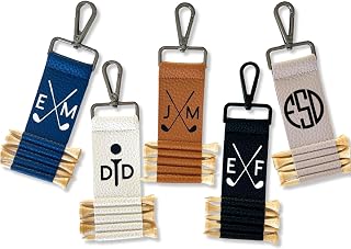 Personalized Golf Bag Tag And Tee Holder Custom Golf Gifts Christmas Golf Gift For him Monogramed Golf Gift Groomsmen Gift