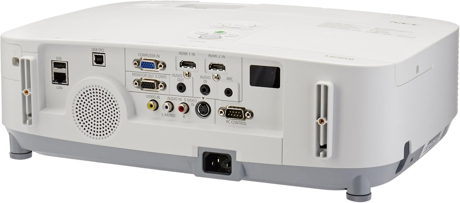 NEC NP-P501X 16W Speaker, 5000 Lumen Entry Level Install Projector W/3000:1 Contrast with IRIS, Dual HDMI, LCD, USB Input(Display), USB VIEWER Capability(JPEG), XGA