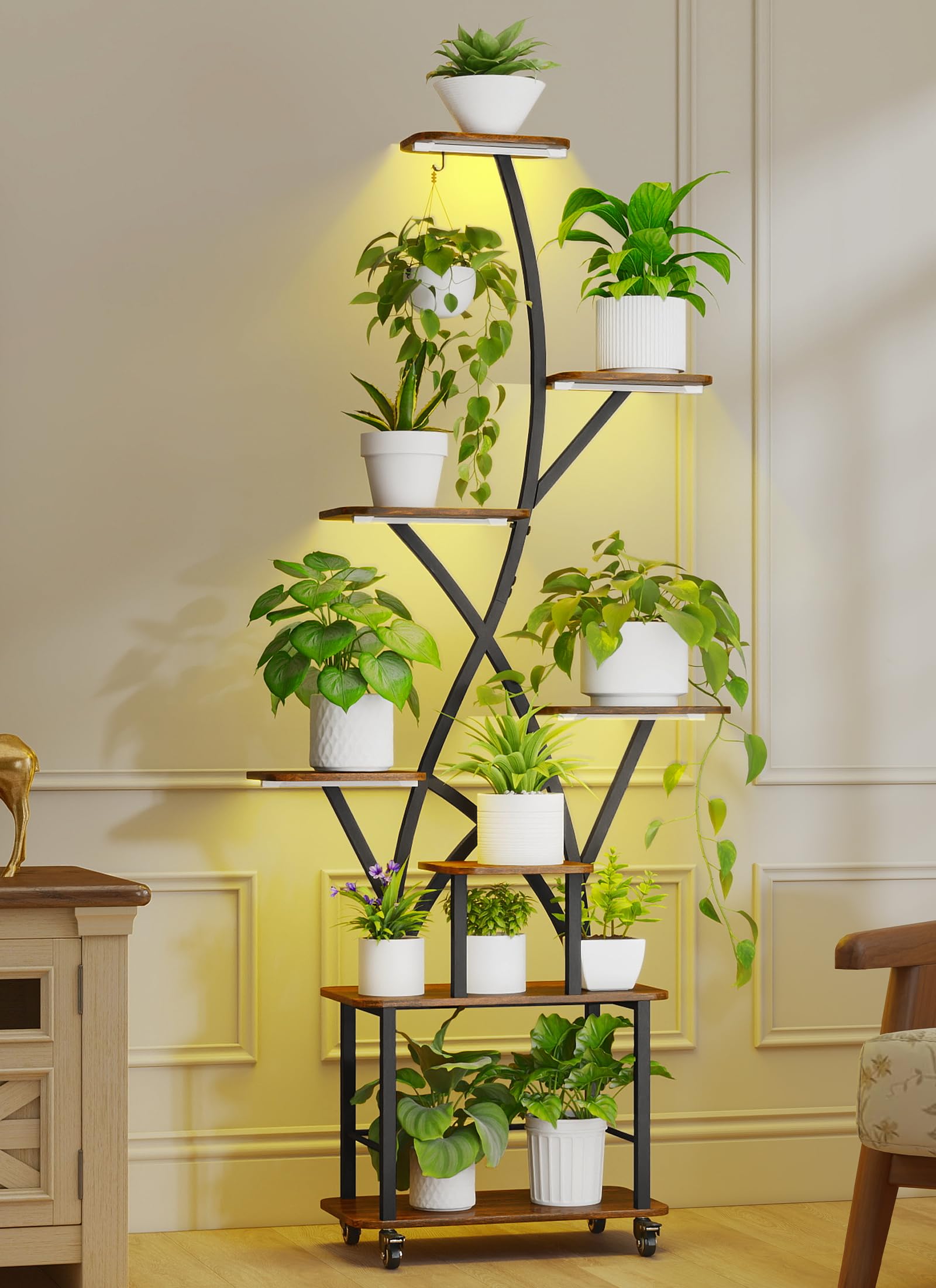 Quikraen 8-Tier Plant Stand