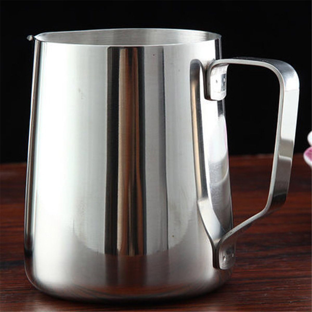 20 OZ Kitchen Stainless Steel Milk Frothing Pitcher Jug Espresso Latte Coffee Creamer Frothing Steaming Pitcher Cup,600ml