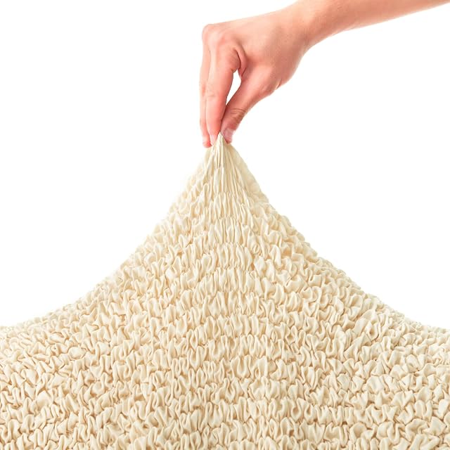 Foto 6 de 8 de PAULATO Funda Cama Matrimonial Elástica Cabecero y Base Lavable Vainilla