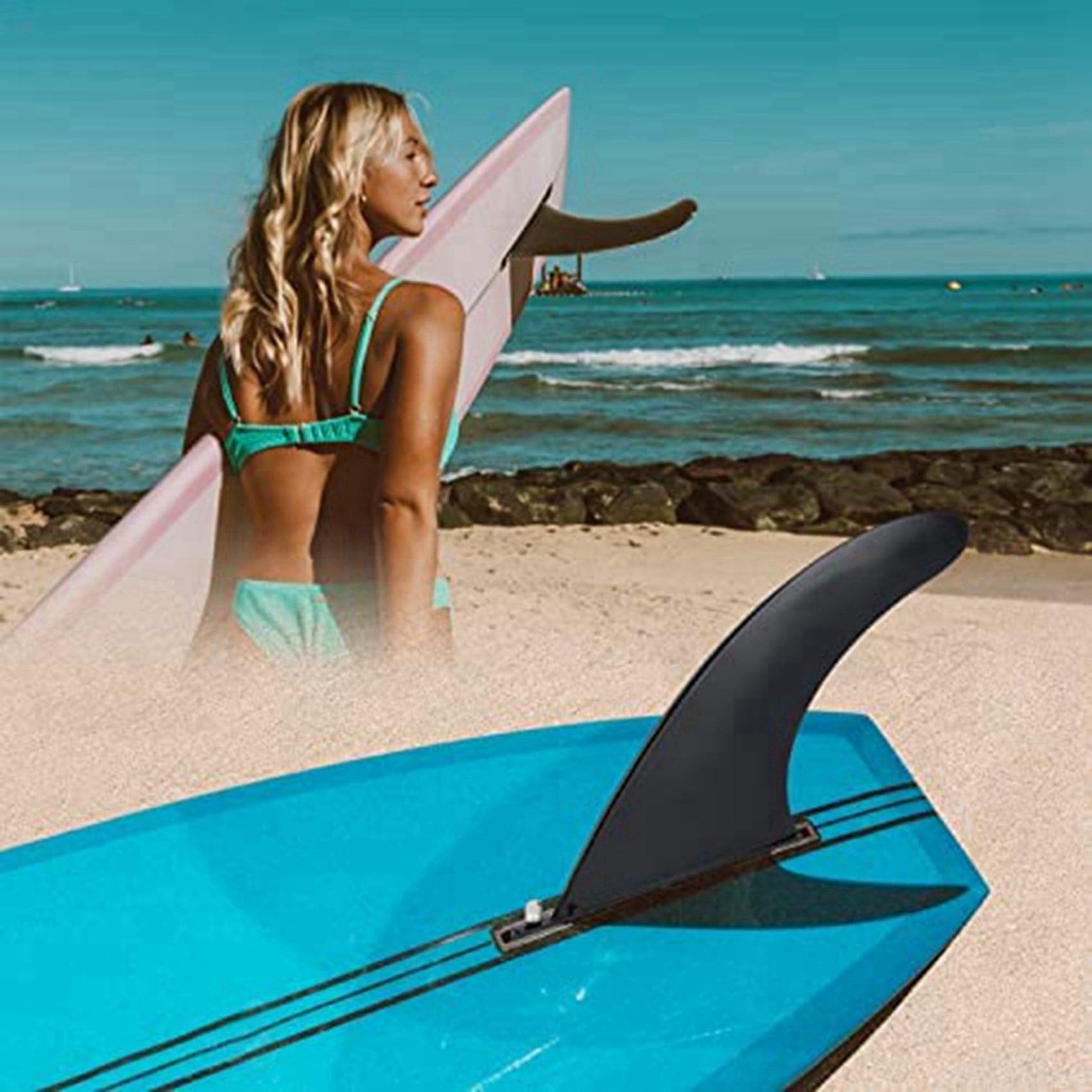 SUP FinnScrew, Fin Screw, SUP Accesorios para Box Surfboard, Surfboard, Paddle Board, Longboard Surf Outdoor Pack de 60